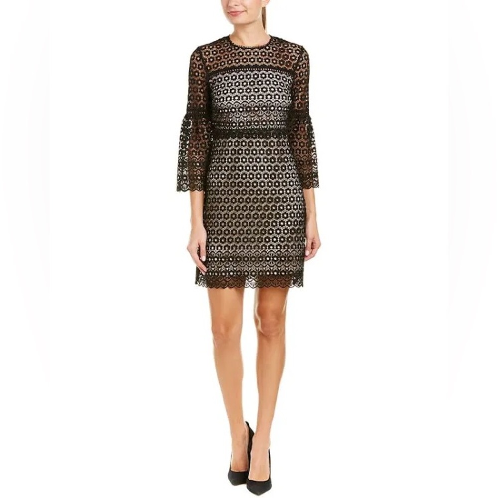 J. Crew Dress Women’s 4 Black Lace Dress